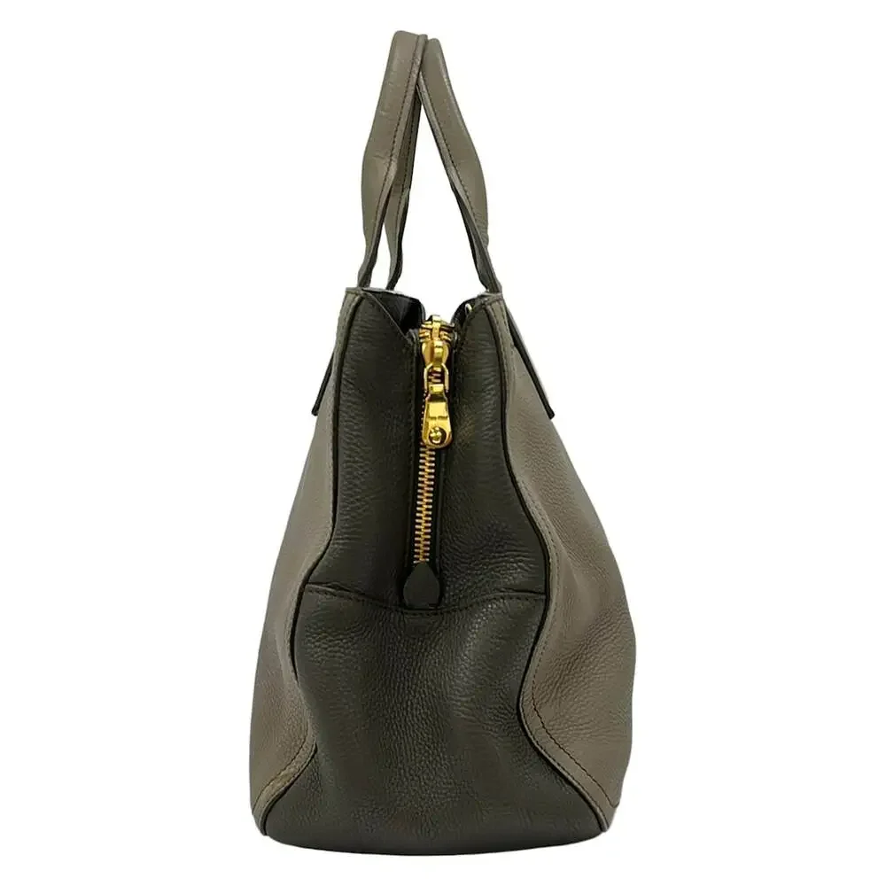 Miu Miu Vitter Carib Handbag Light gray
